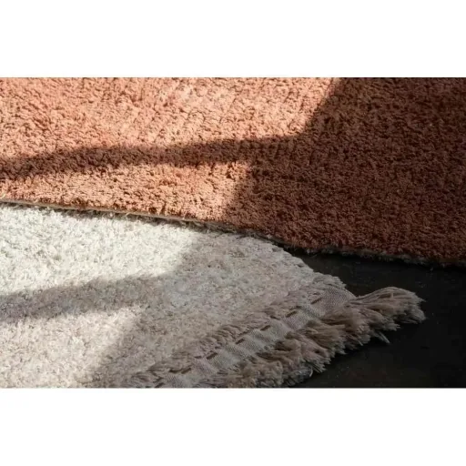 Lorena Canals wasbaar omkeerbaar vloerkleed "Reversible Duetto" bruin, Maat: 140 x 200 cm