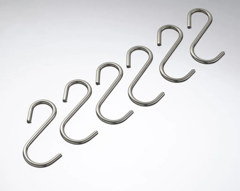 Kitchen railing "Profi", with 6 hooks, extendable, 60 cm