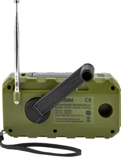 Crank radio multifunction