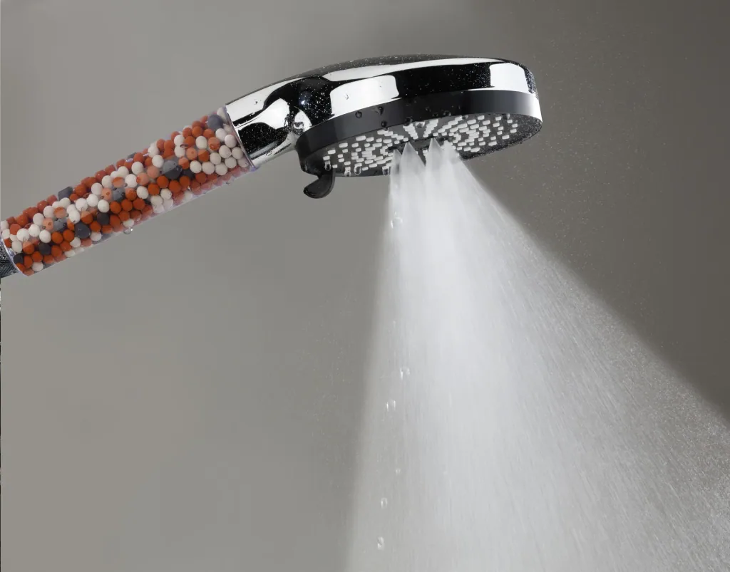 5 functions filter beads shower head