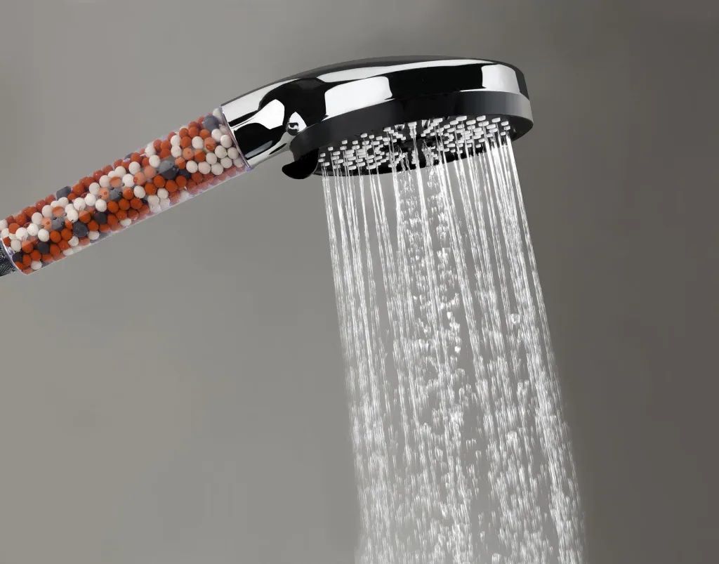 5 functions filter beads shower head