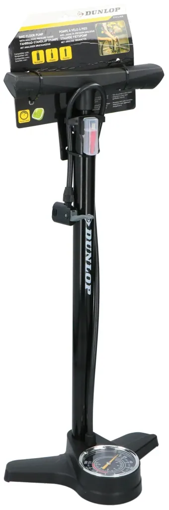 Vloerpomp voor fiets met manometer