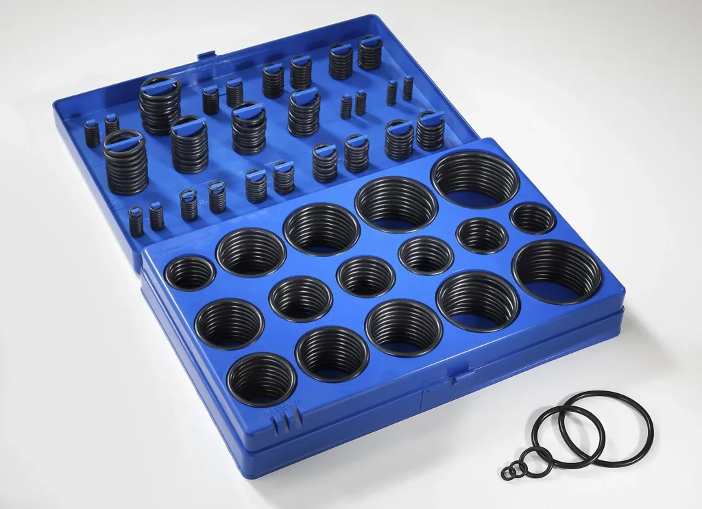 O-ring assortiment 420 stuks in kunststof doos