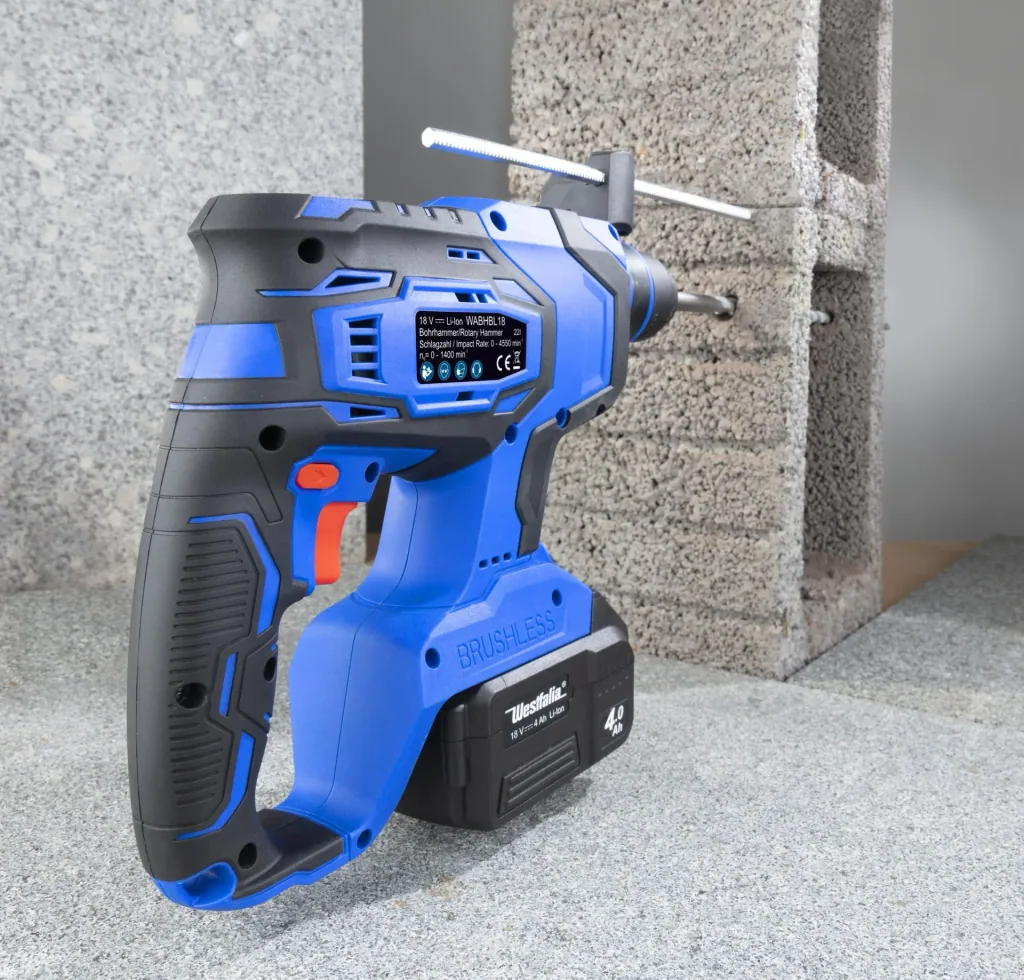 Accu boorhamer 18 Volt Li-Ion WABHBL18 – zonder accu en lader