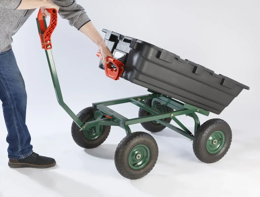 Tuintransportwagen GMGW350, 350 kg laadvermogen, kantelbaar