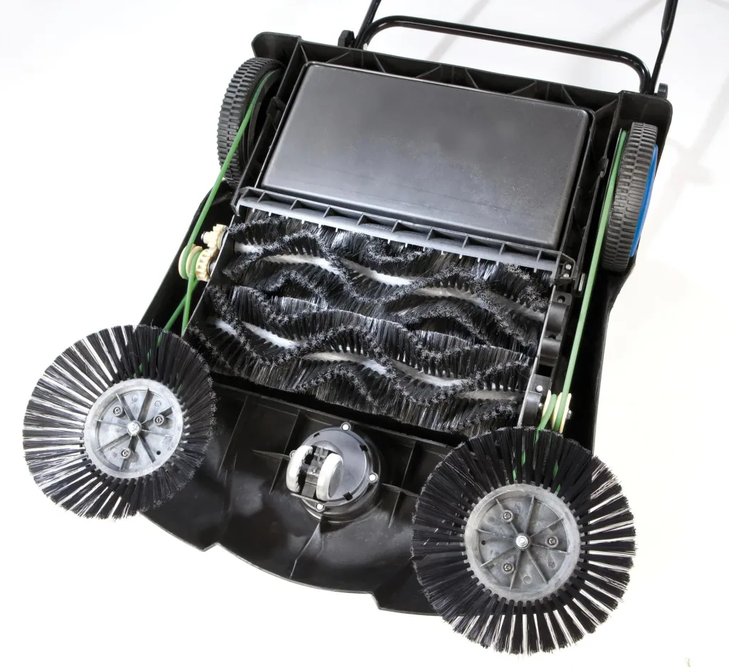 Veegmachine, 70 cm werkbreedte, 14 liter vuilcontainer