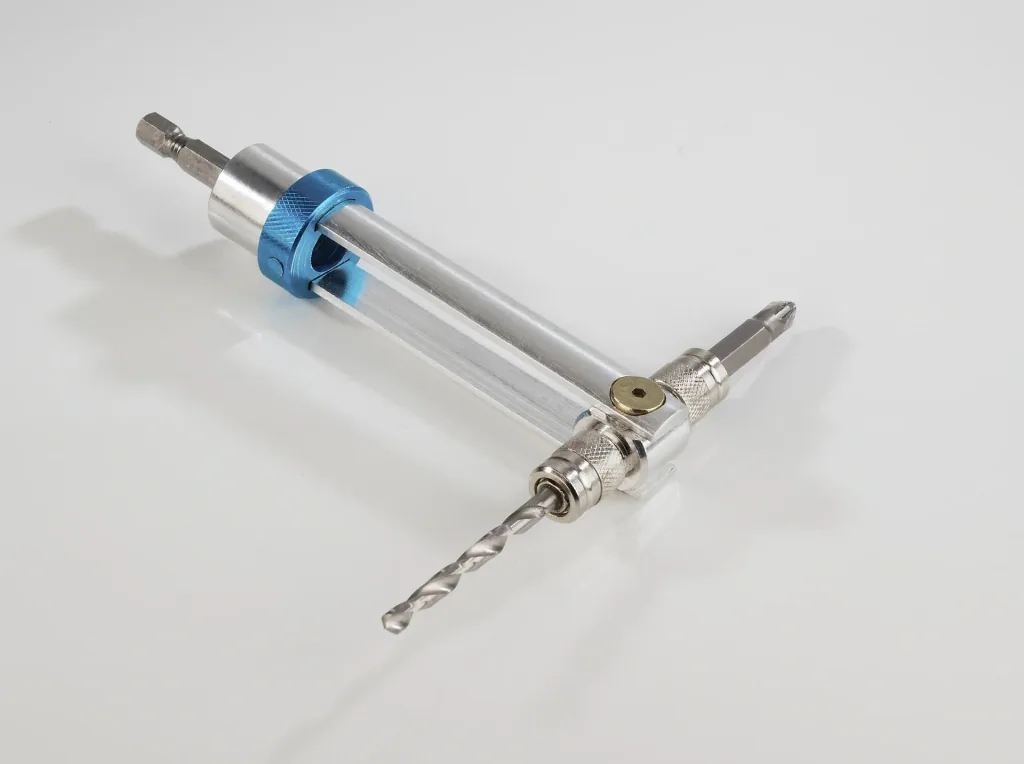 2-in-1 drill and bit holder "Quick-Drill" 6-piece