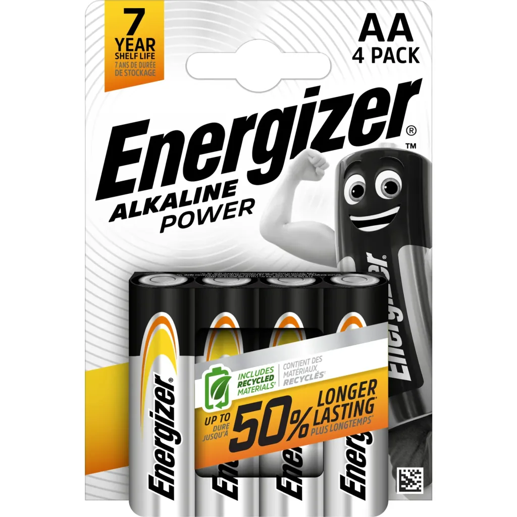 Energizer Alkaline Power Mignon (AA) - 4er Blister