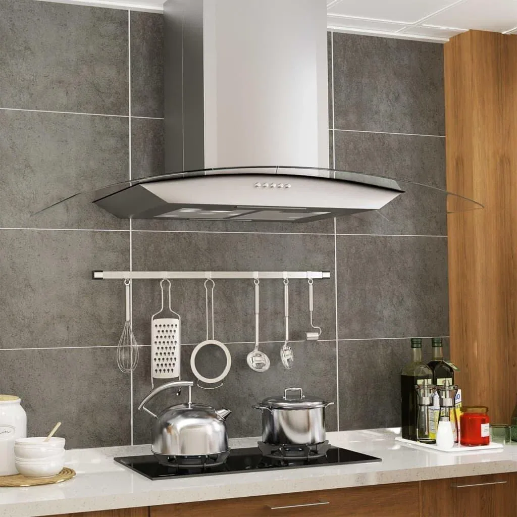 Wall hood 756 m³/h LED 90 cm stainless steel