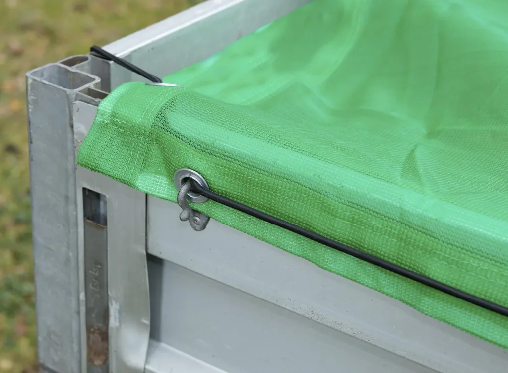 Container ribbon fabric with rubber cord, 220 g/m², 3.5 x 2.5 m