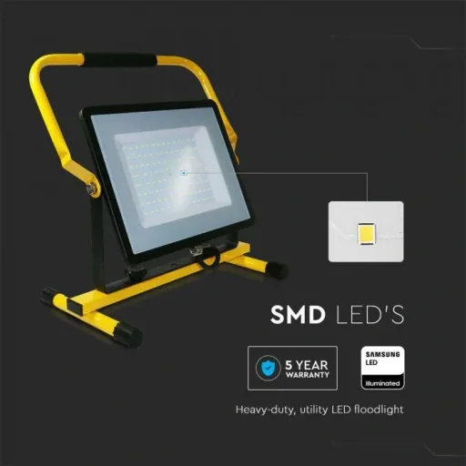 VT-109 LED work light / construction lamp - 100W - 8000Lm - 6400K