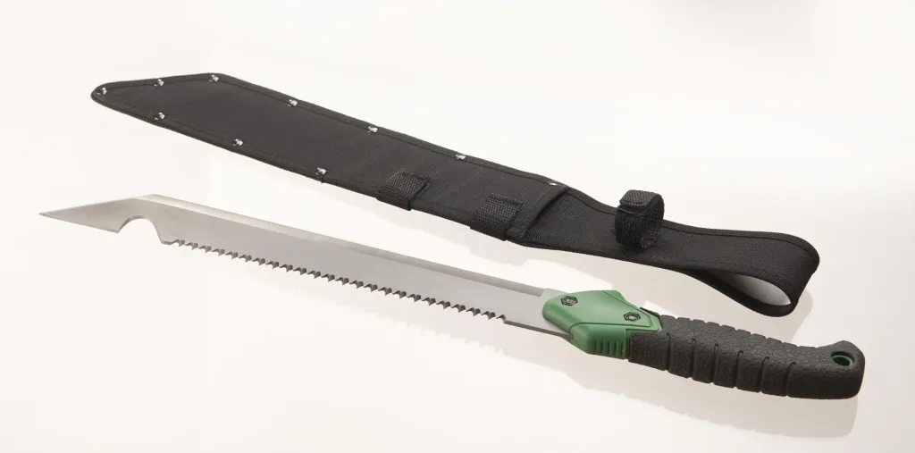 XXL Machete 4-in-1 with titanium coating + belt holster
