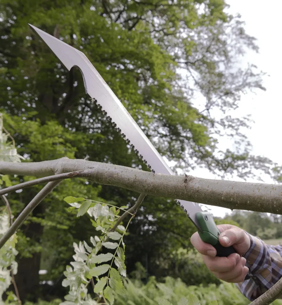 XXL Machete 4-in-1 with titanium coating + belt holster