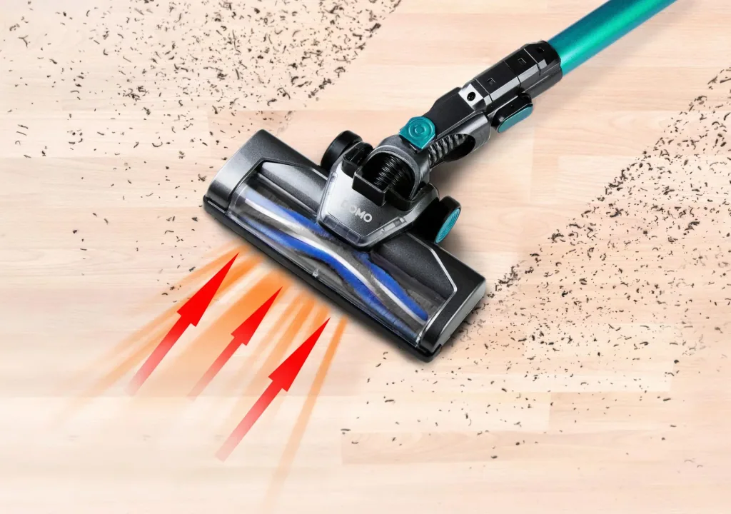 Cordless cyclone hand/floor vacuum cleaner 22.2 Volt