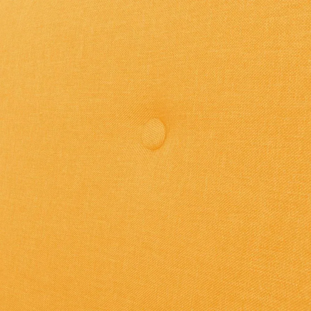 Armchair fabric yellow