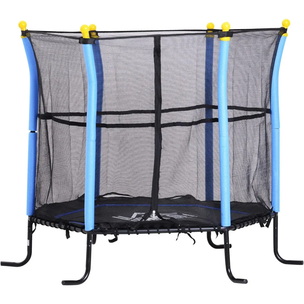 Trampoline children's garden trampoline with safety net edge cover Ø155cm up to 60kg