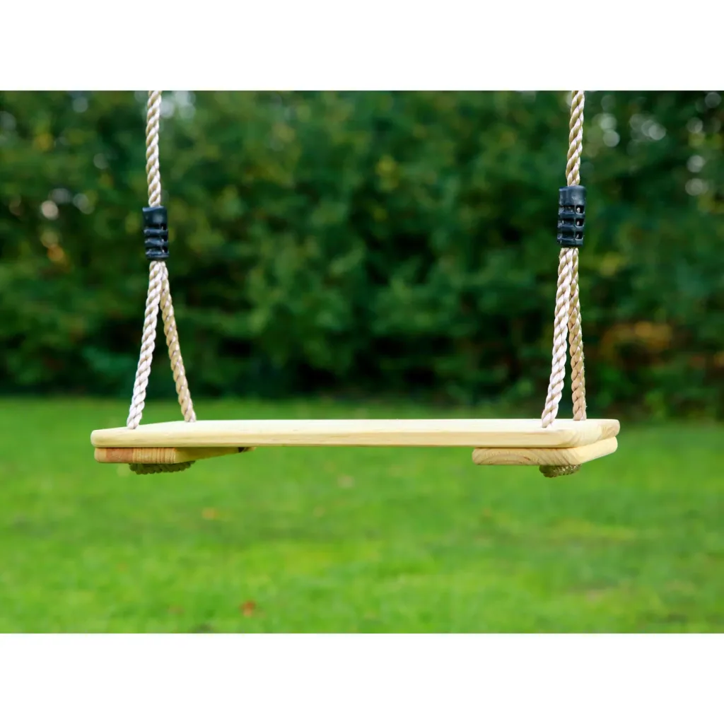 Beach Tower play tower with climbing frame and double swing - blue slide