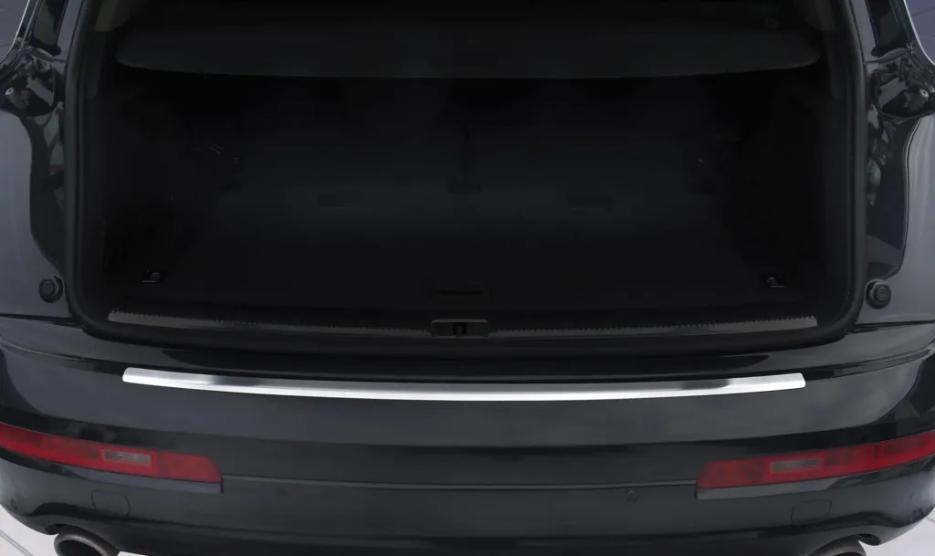Loading sill protection Audi Q3 / stainless steel, built 2011-2015, 2015-6/2018