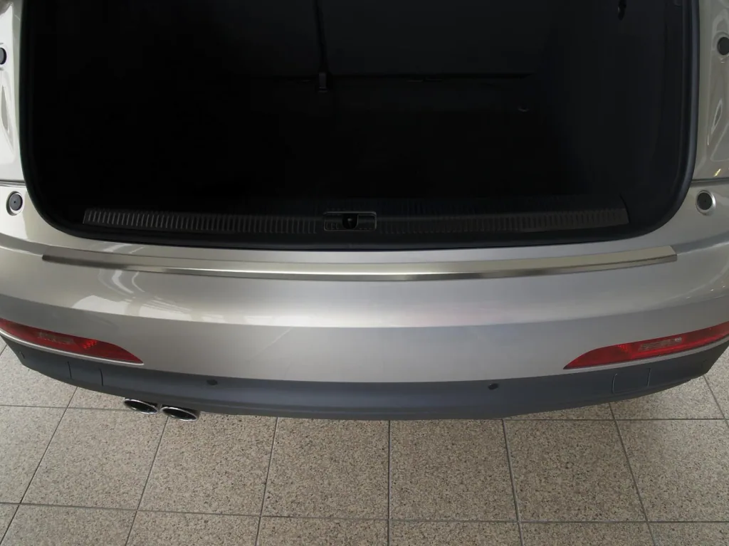 Loading sill protection Audi Q3 / stainless steel, built 2011-2015, 2015-6/2018