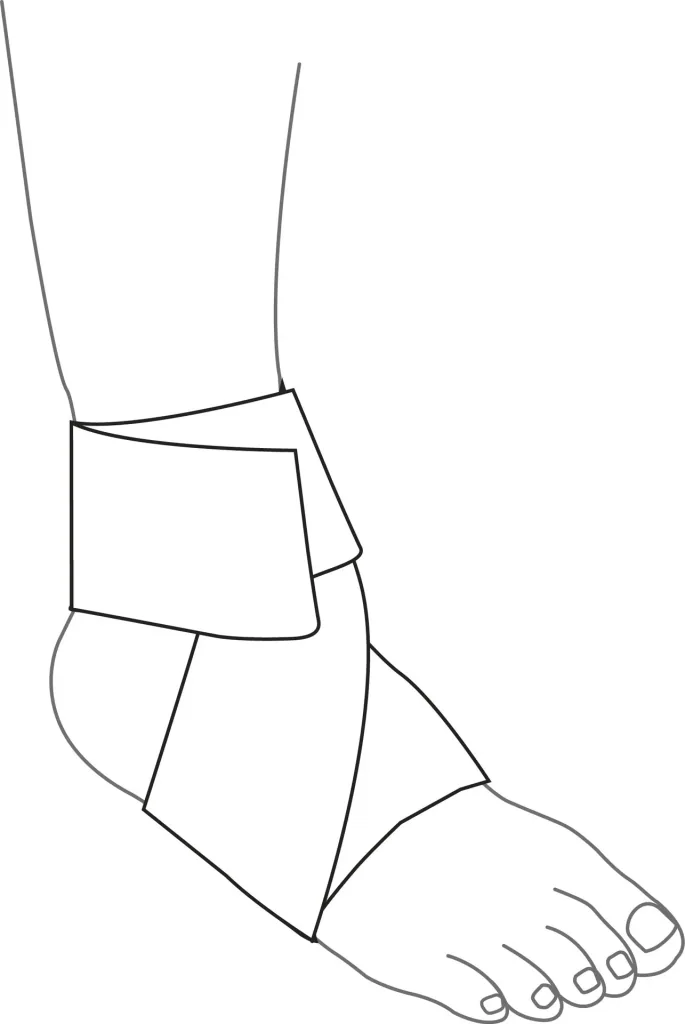 Universal bandage made of recycled plastic