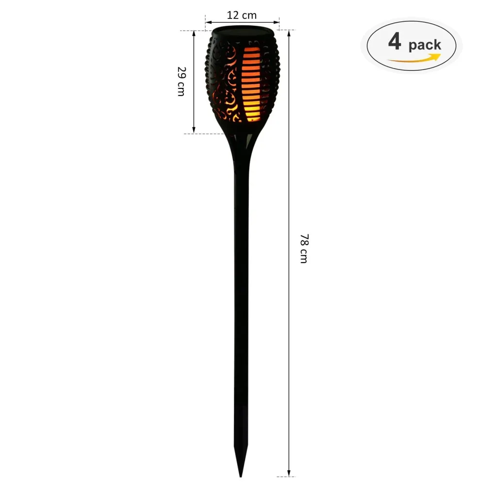 Solar light in a set of 4