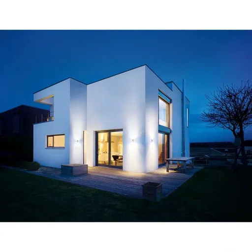 Outdoor light sensor L 910 LED-Silver
