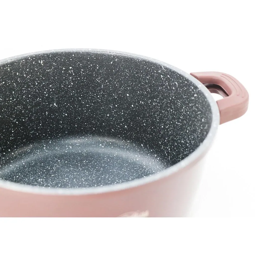 Platinum roasting pan - non-stick coating - 28 cm - Burgundy