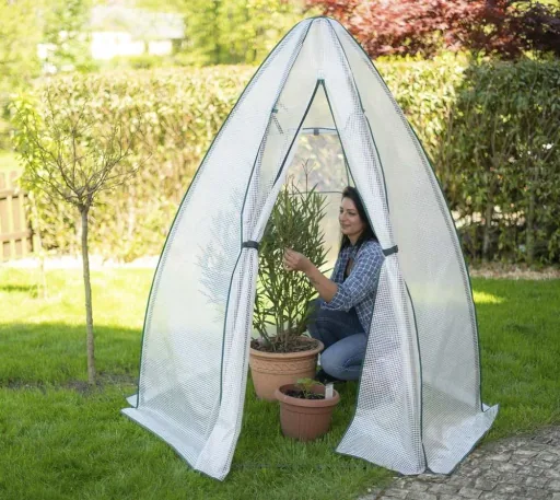 Tent winter tent 160x160x183 cm white