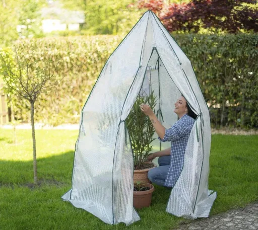 Tent winter tent 160x160x183 cm white