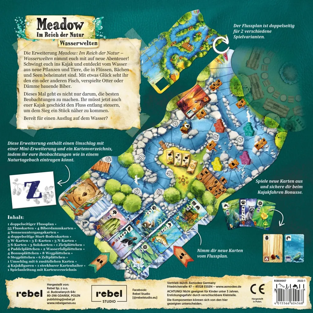 Board game Meadow - Water Worlds (Expansion)