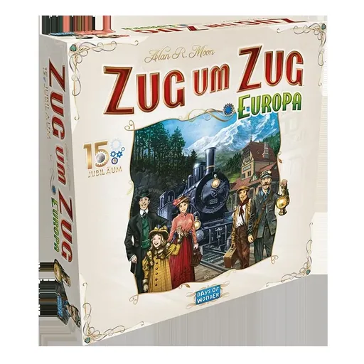 Board game Ticket to Ride Europe 15th Anniversary