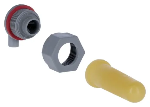 Latex teat with standard valve in a set