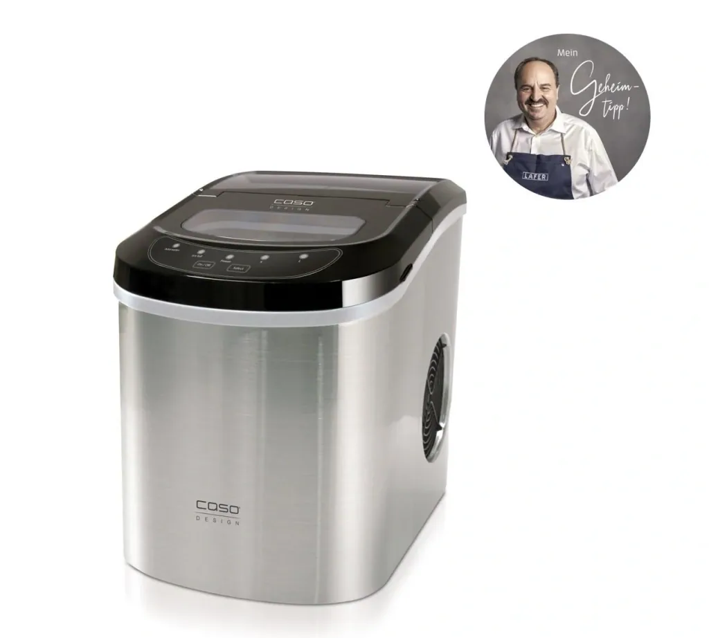 IceMaster Pro stainless steel ice cube maker - 2.2 liters - 90 watts