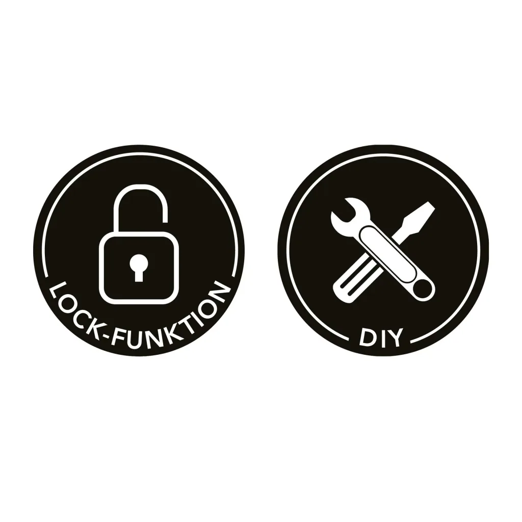 Contour gauge set, 2-piece