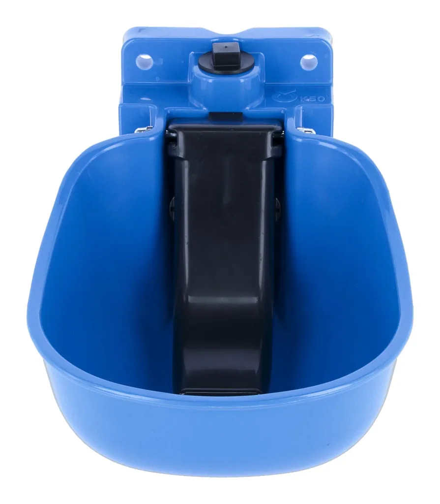 Drinking bowl K50 plastic, blue