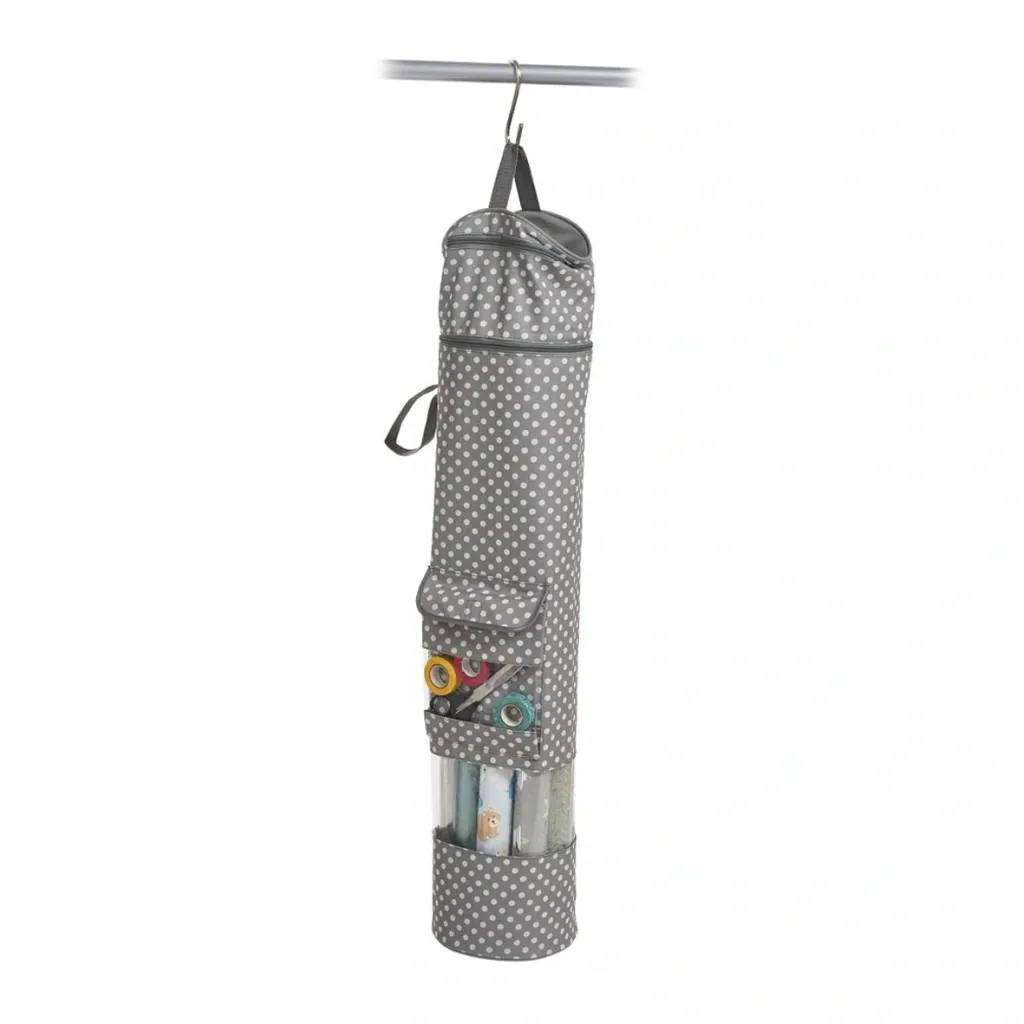 Gift wrap organizer, polyester