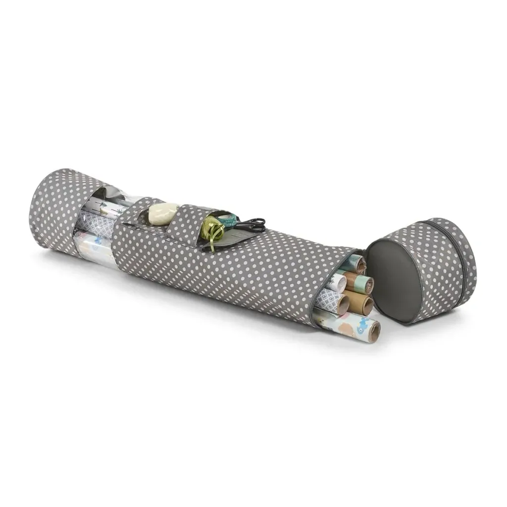 Gift wrap organizer, polyester