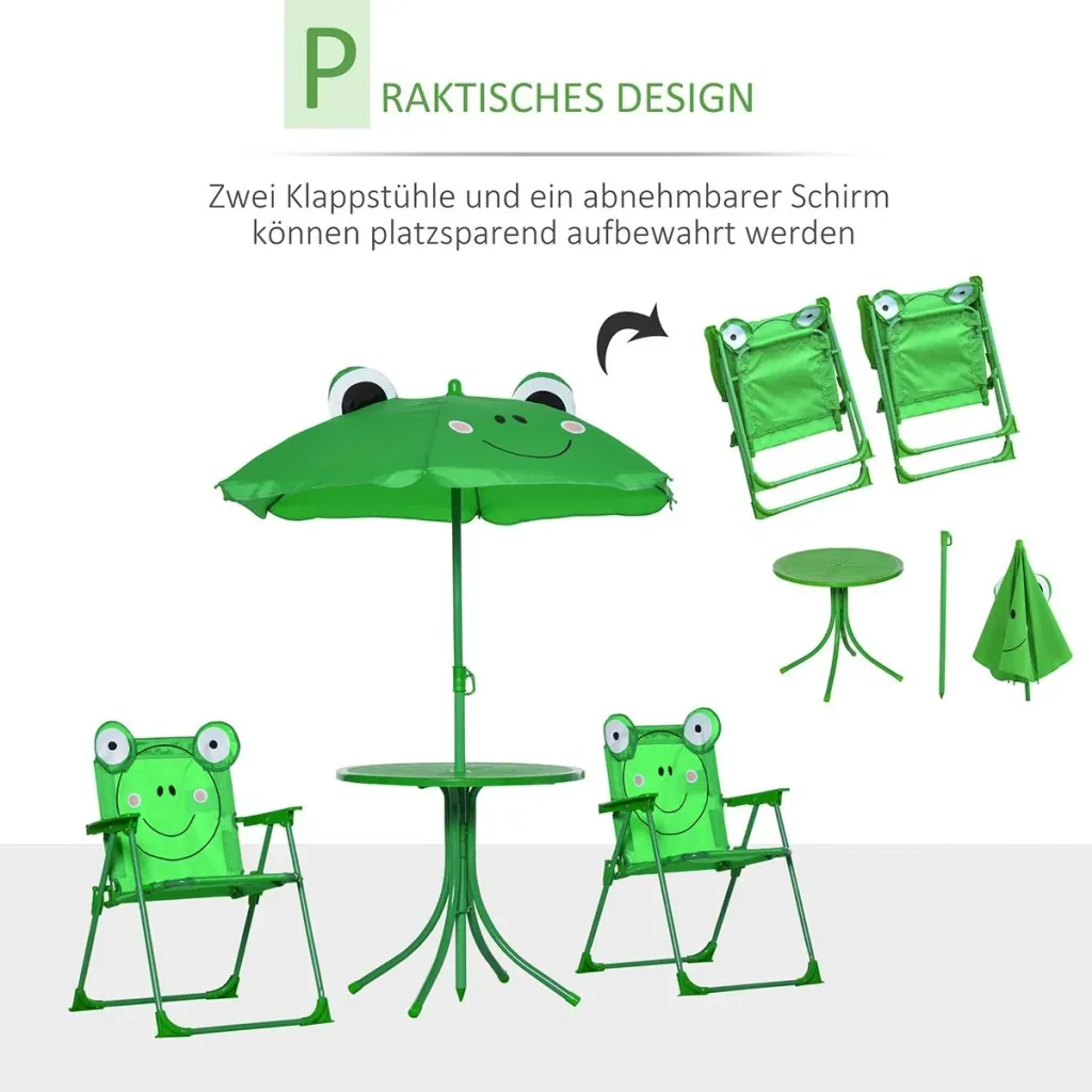 4-piece children's seating group garden