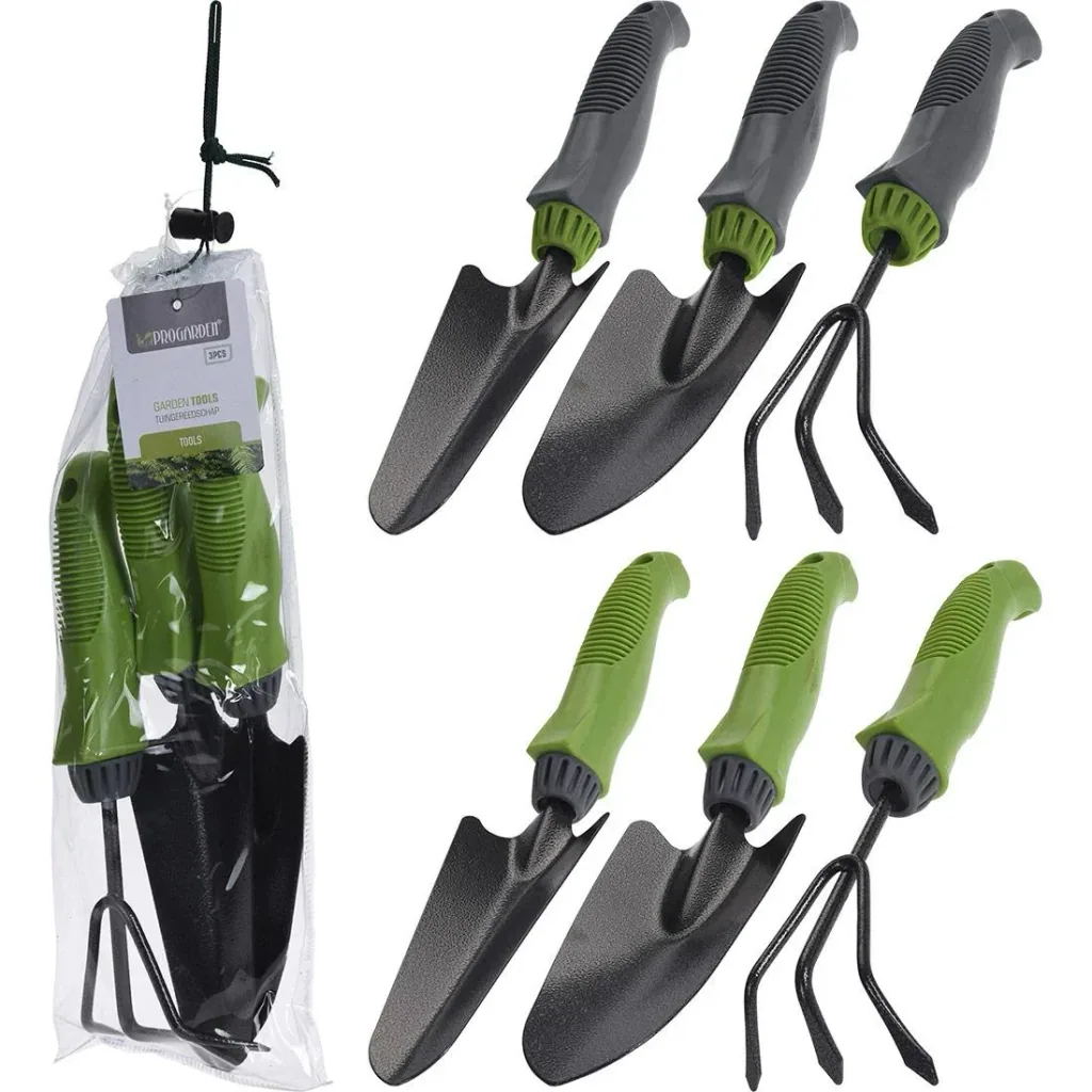 6-piece garden with loppers, hedge trimmers, tree shears and small garden tools