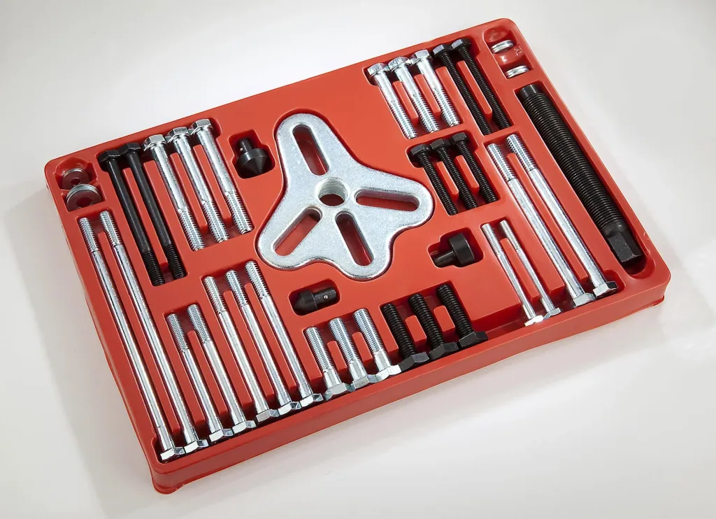 Universal puller set, 46 pieces