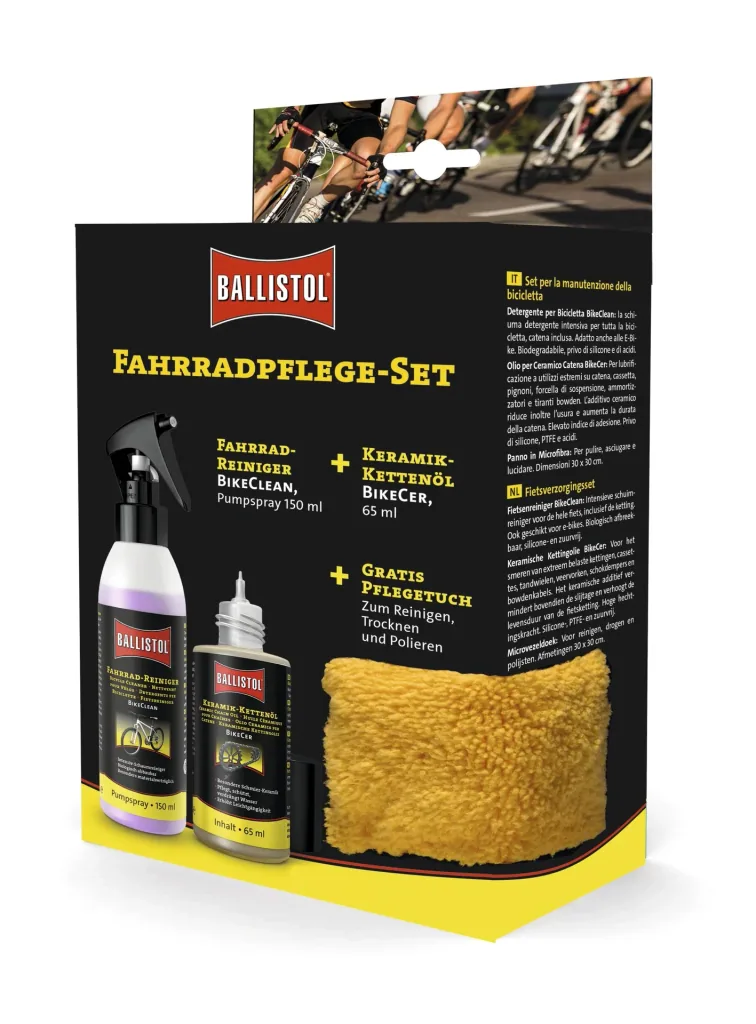 Bicycle care set - 3 pieces