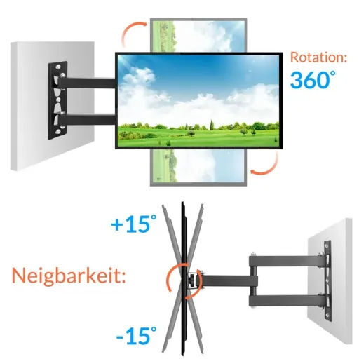 TV wall mount up to 42 inches - VESA 200x200