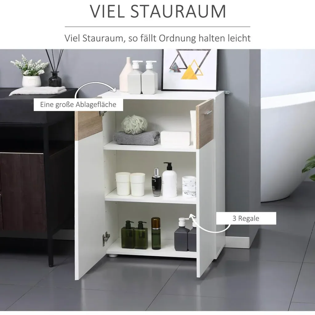 Bathroom cabinet mirror cabinet makeup mirror waterproof white lacquer MDF board wood simple design