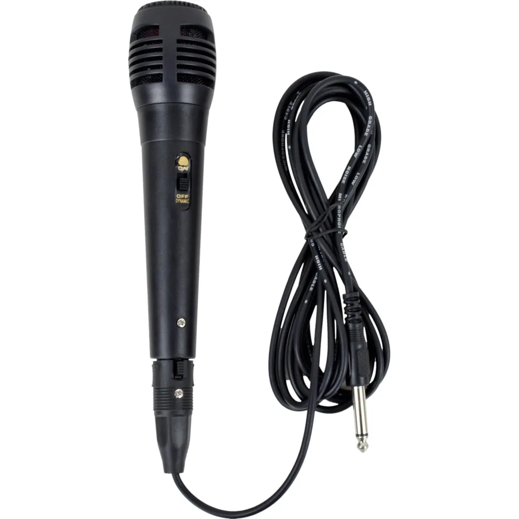 VT-6312 Portable, battery-powered speaker with Bluetooth, wired microphone and LED light effect - RGB - 35