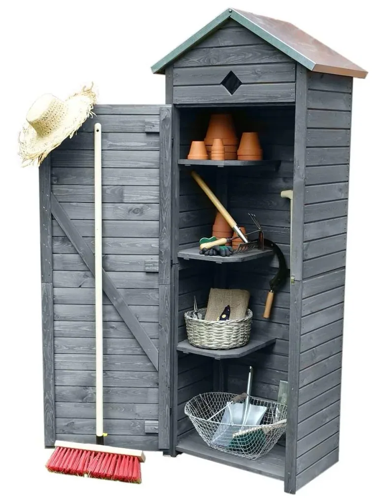 Babylon garden cabinet, grey