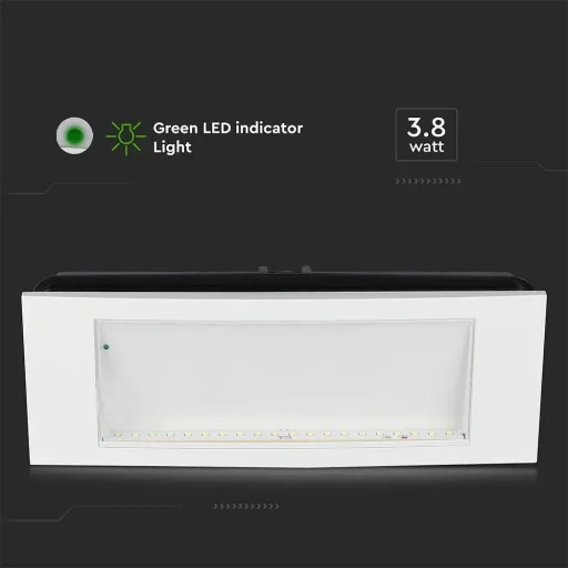 VT-511 Notleuchte - LED - Anbauleuchte - 3,8W - IP20