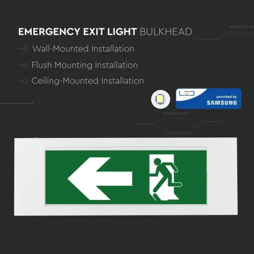 VT-511 Notleuchte - LED - Anbauleuchte - 3,8W - IP20