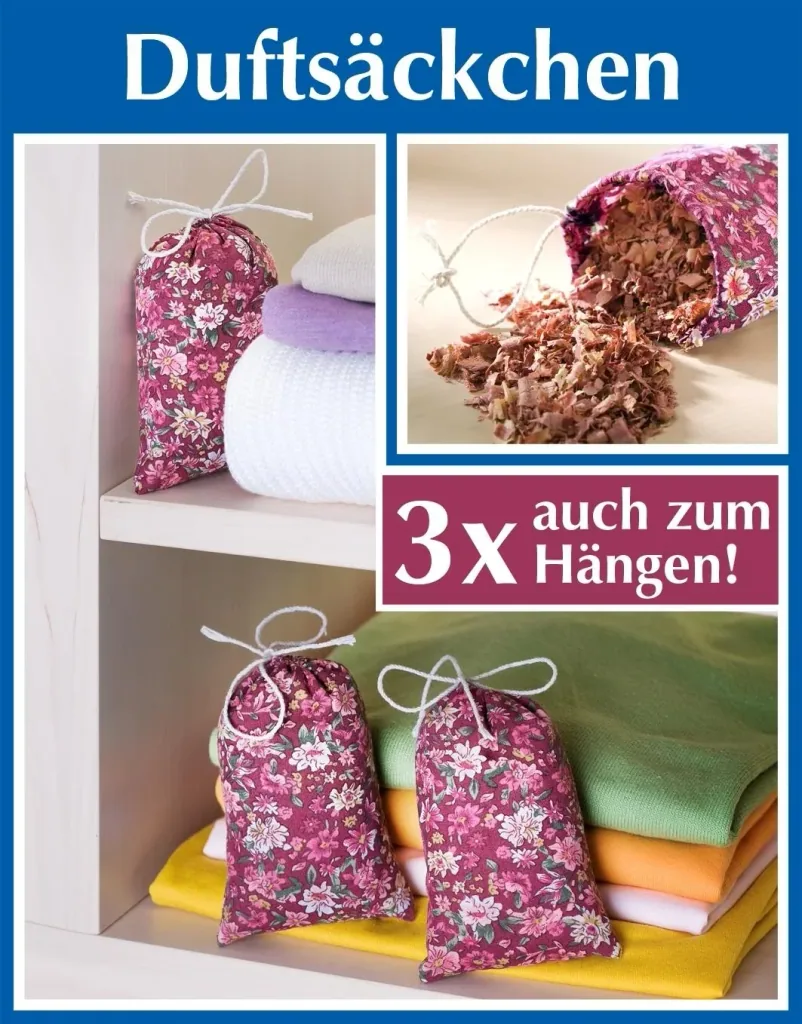 Mottenstop-Säckchen, 3er Set