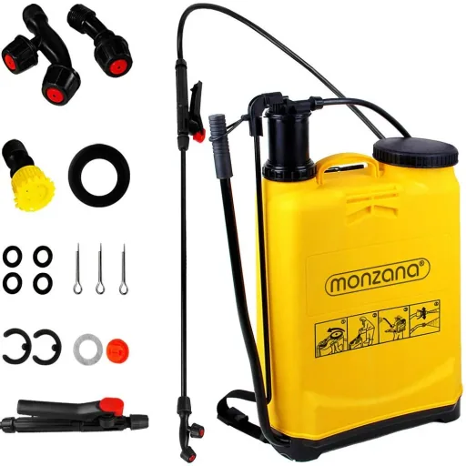 Pressure sprayer 16l, 46.5 x 33 x 17.5cm, yellow-black