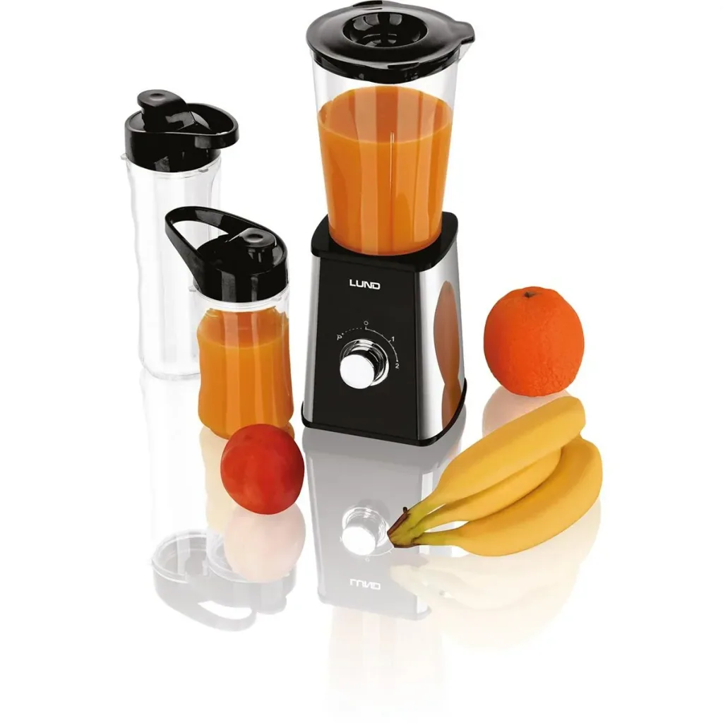 LUND Smoothie Mixer - 300W - 1L - 240V - with 2 bottles